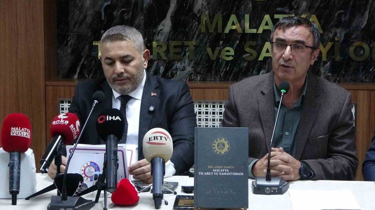 Malatya Ticaret ve Sanayi Odası'nın 100 Yıllık Tarihi Kitapla Anlatıldı