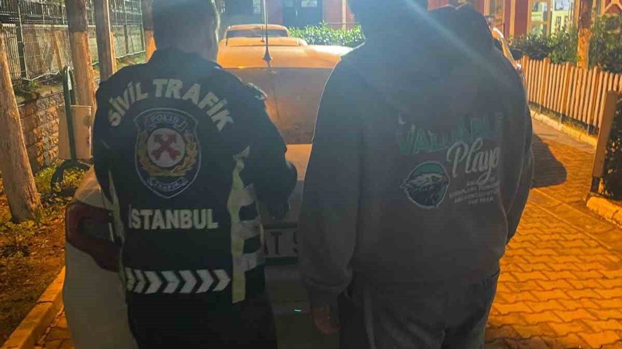 Maltepe'de Drift Atan Sürücüye 48 Bin Lira Ceza