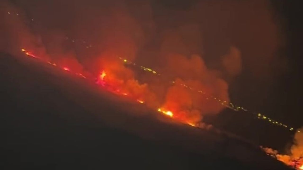 Manavgat'ta Yangına Müdahale Zorluğu