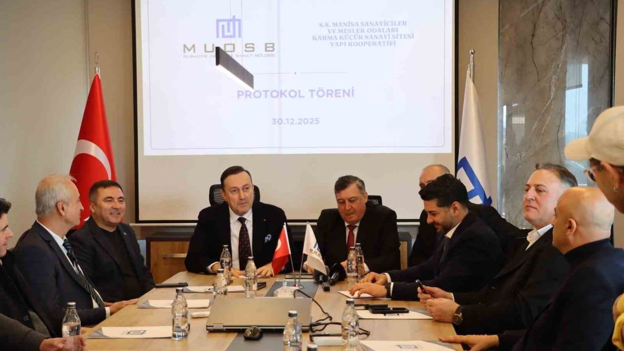 Manisa'da Yeni Sanayi Projesi Hayata Geçiyor