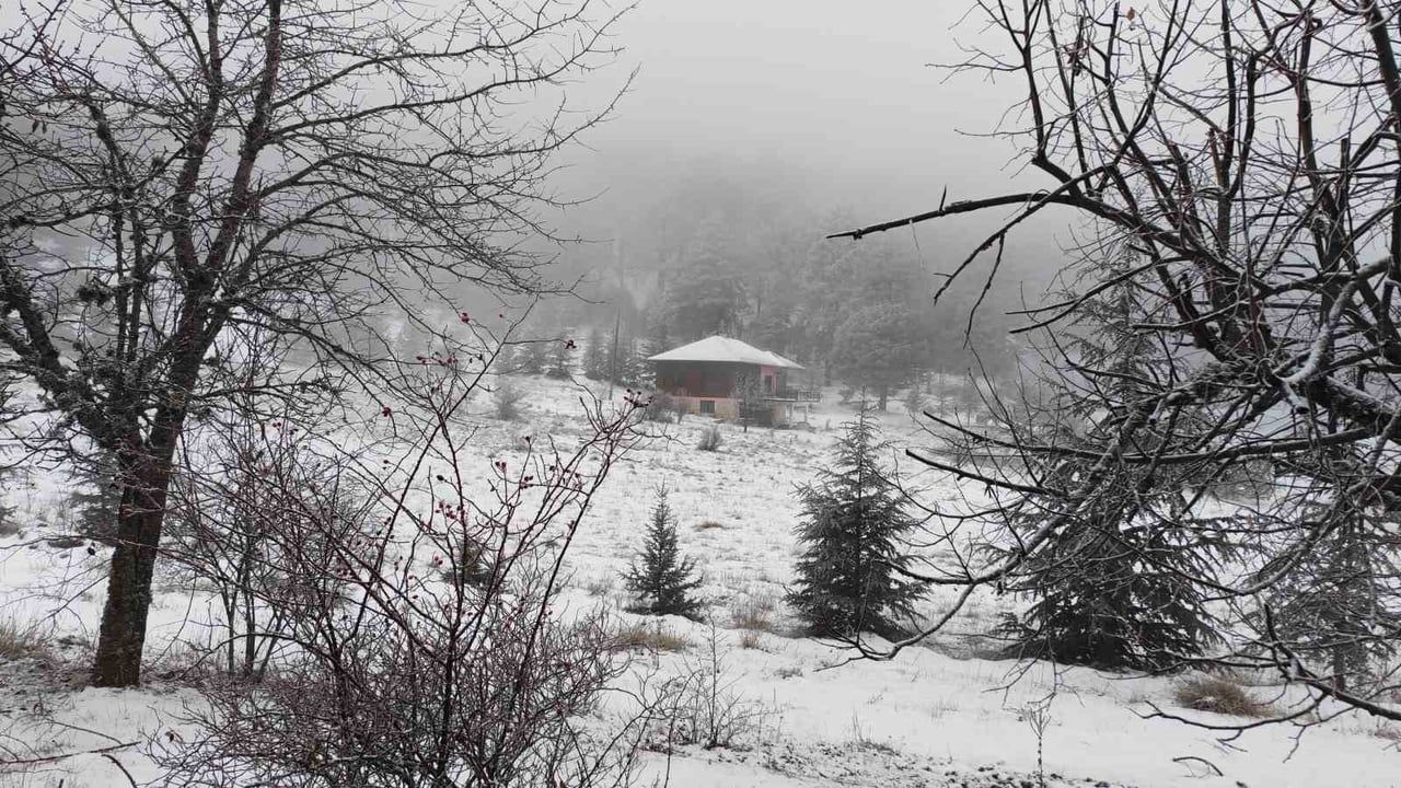 Manisa'nın Kartpostallık Kar Manzaraları