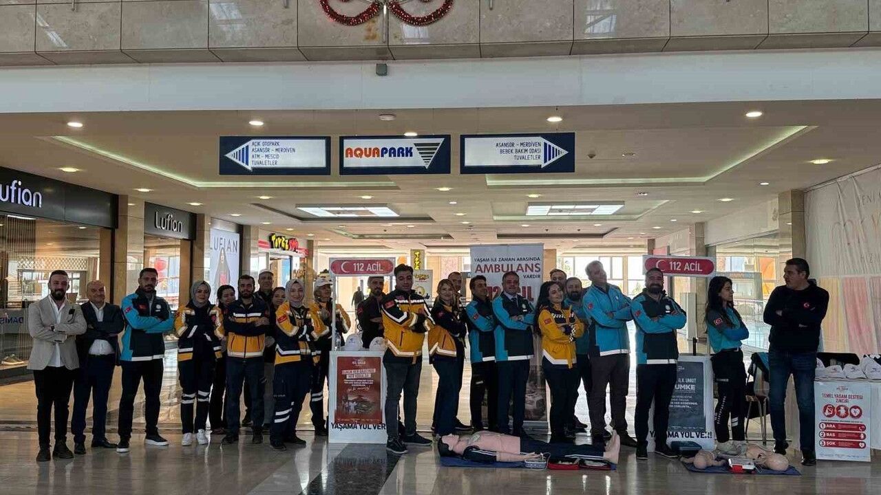 Mardin'de Acil Sağlık Hizmetleri Haftası Etkinlikleri