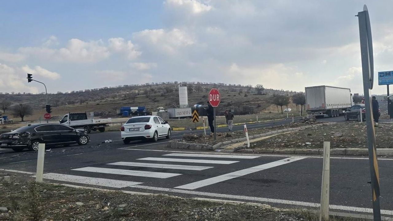 Mardin'de Zincirleme Trafik Kazası