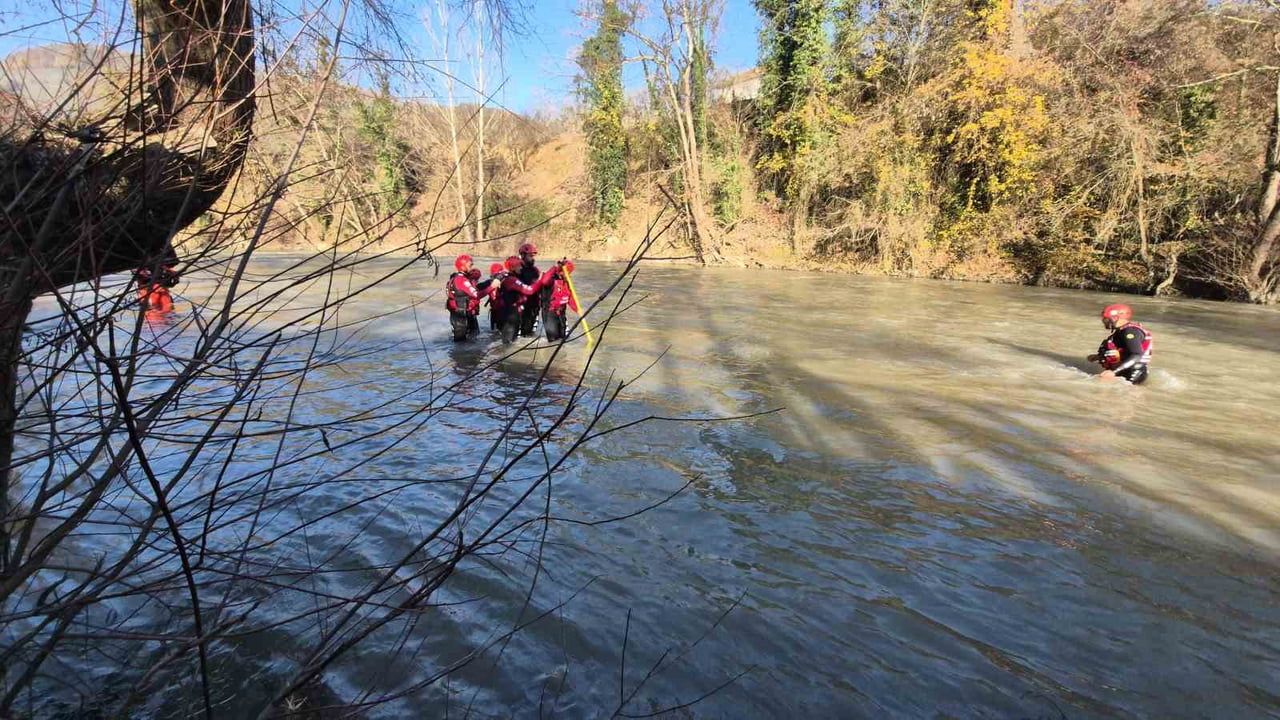 Melen Çayı'nda Arama Kurtarma Tatbikatı Gerçekleşti