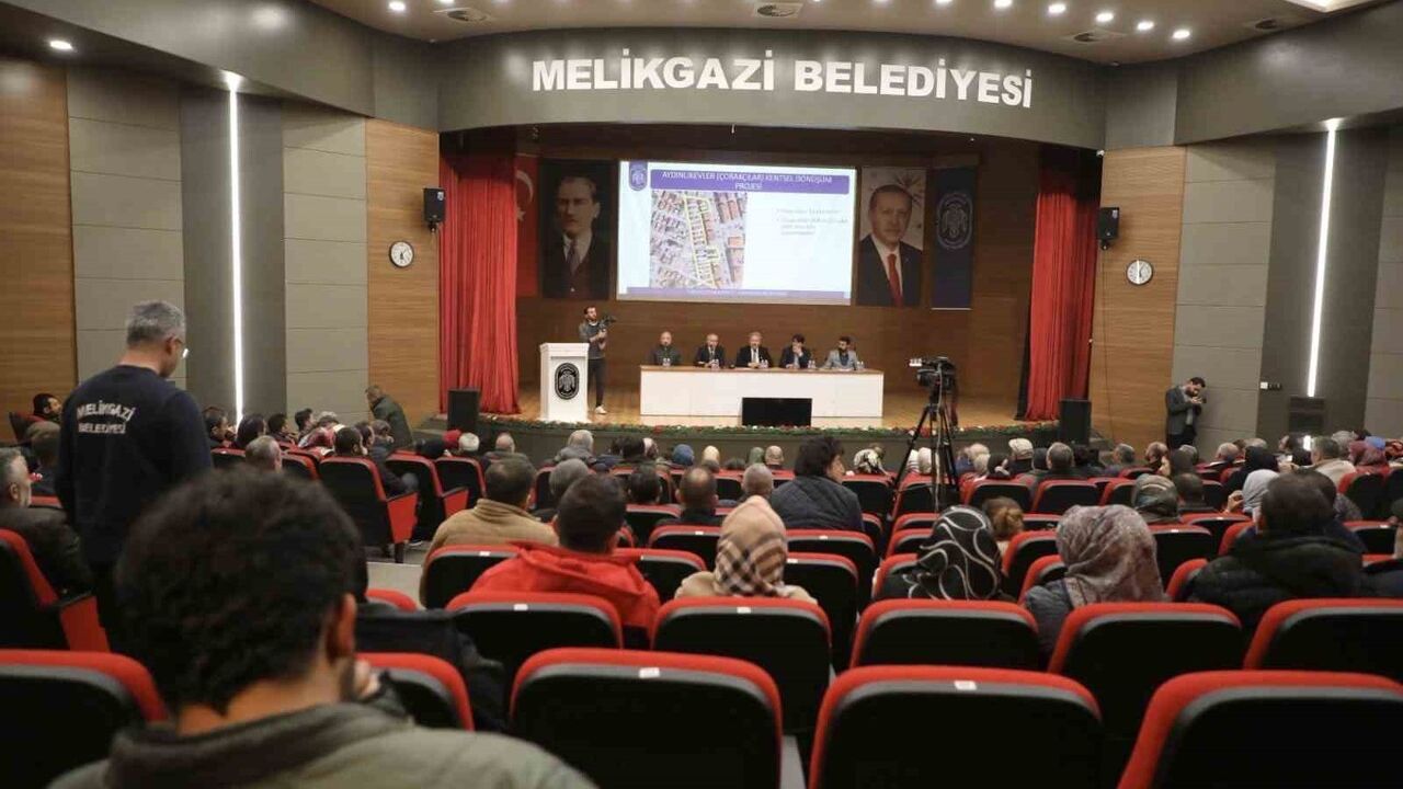 Melikgazi Belediyesi Aydınlıkevler'de Kentsel Dönüşüm Projesi Başlattı