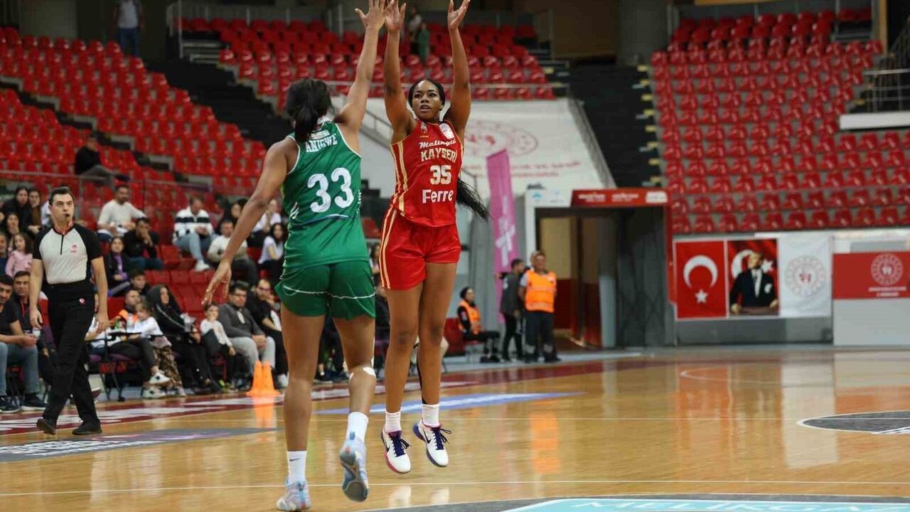 Melikgazi Kayseri Basketbol Altıncı Mağlubiyetini Aldı