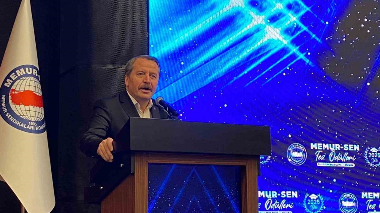 Memur-Sen 5. Tez Ödül Töreni Gerçekleşti
