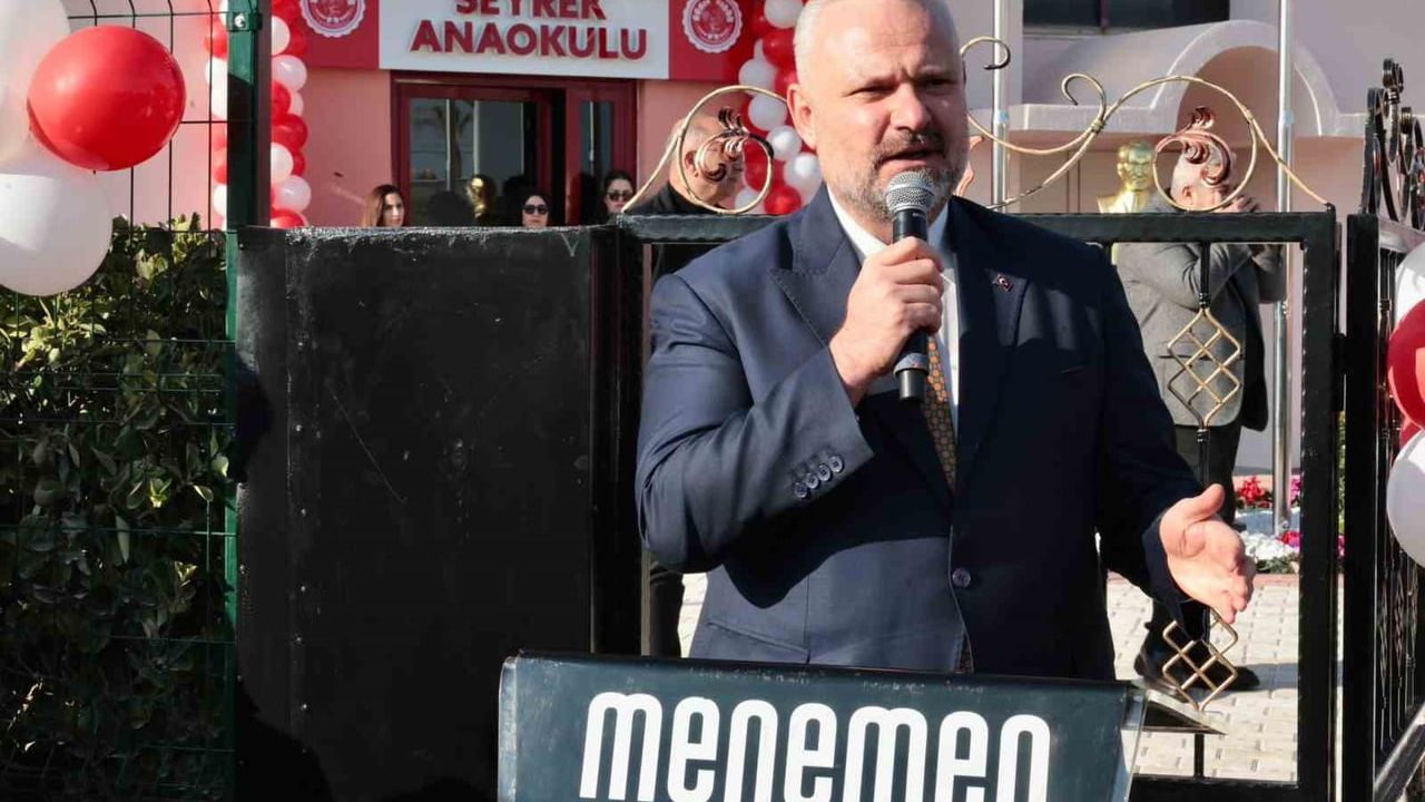 Menemen Belediyesi Seyrek Anaokulu Coşku İçinde Açıldı