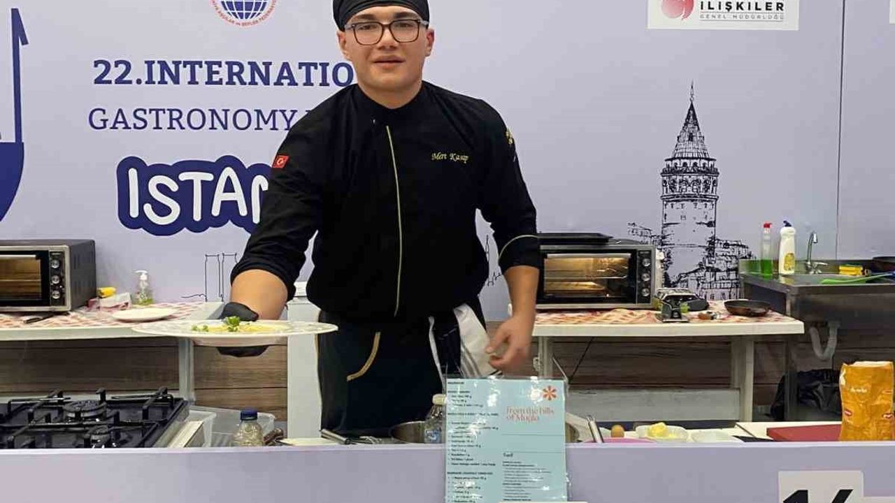 Menteşe'nin Genç Şefleri Uluslararası Mutfak Günleri'nden Madalyalarla Döndü
