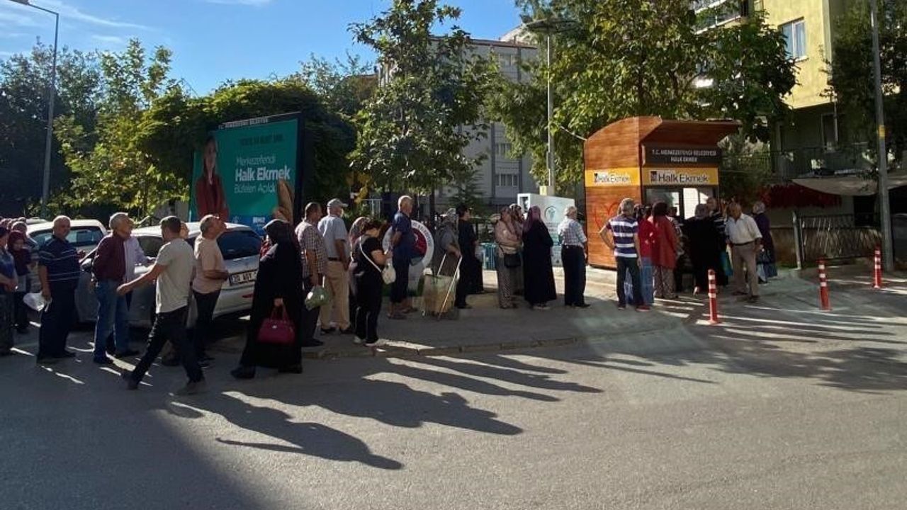 Merkezefendi Halk Ekmek 31. Büfesi Hallaçlar Mahallesi'nde Hizmete Açıldı