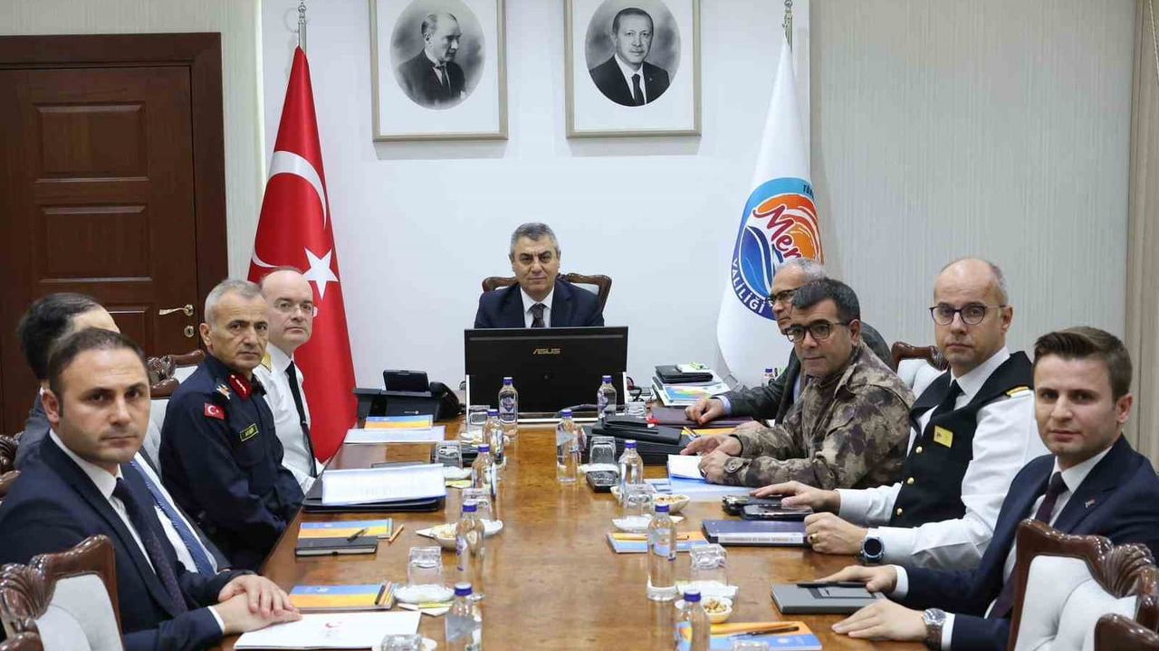 Mersin'de Güvenlik ve Asayiş Toplantısı