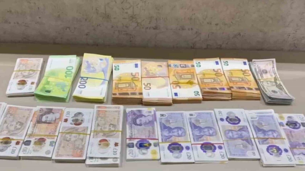 Mersin'de Uyuşturucu Operasyonu: 4 Milyon TL’lik Döviz ve Uyuşturucu Maddeler Ele Geçirildi