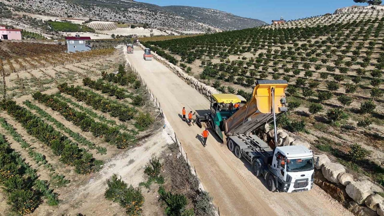 Mersin Esenli-Hebilli Bağlantı Yolu Yenilendi