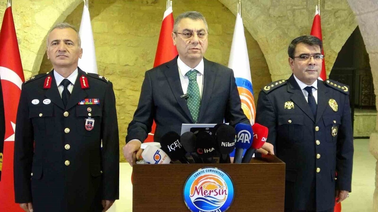Mersin Valisi Toros'un Suçla Mücadele Açıklaması