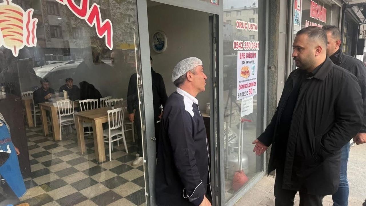 MHP Iğdır İl Başkanı Hüseyin Ateş’in Esnaf Ziyaretleri