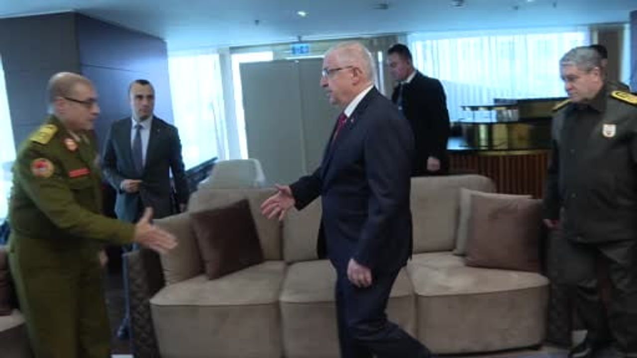 Millî Savunma Bakanı Güler'den Taziye Ziyareti