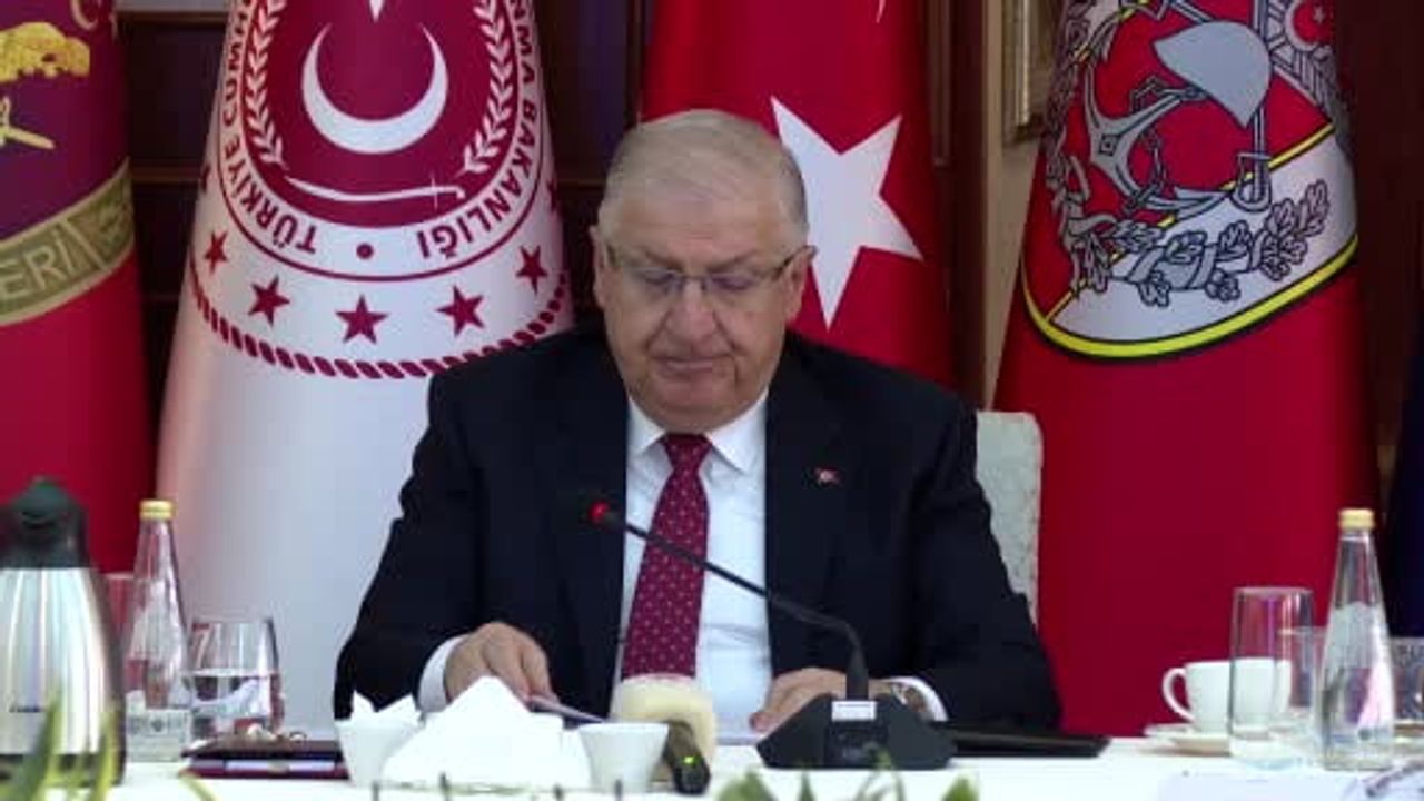 Milli Savunma Bakanı Güler: Terörsüz Türkiye İçin PKK'nın Sonunu Bekliyoruz