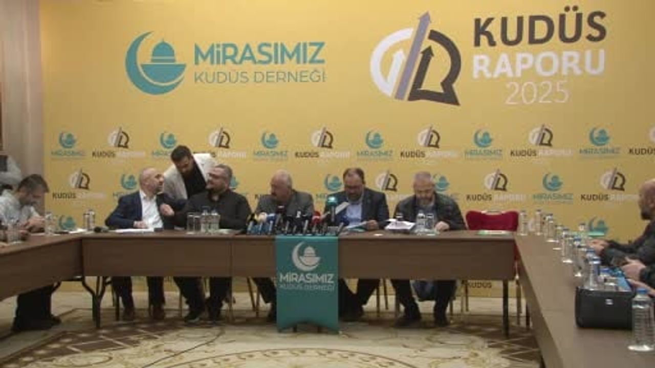 Mirasımız Kudüs Derneği 2025 Kudüs Raporunu Açıkladı