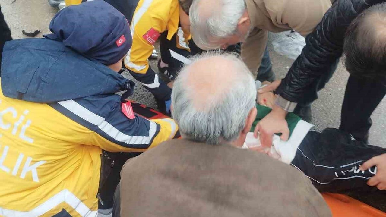 Motosiklet Kazasından Kask ile Kurtulan Genç: 'Polisler Haklıymış'