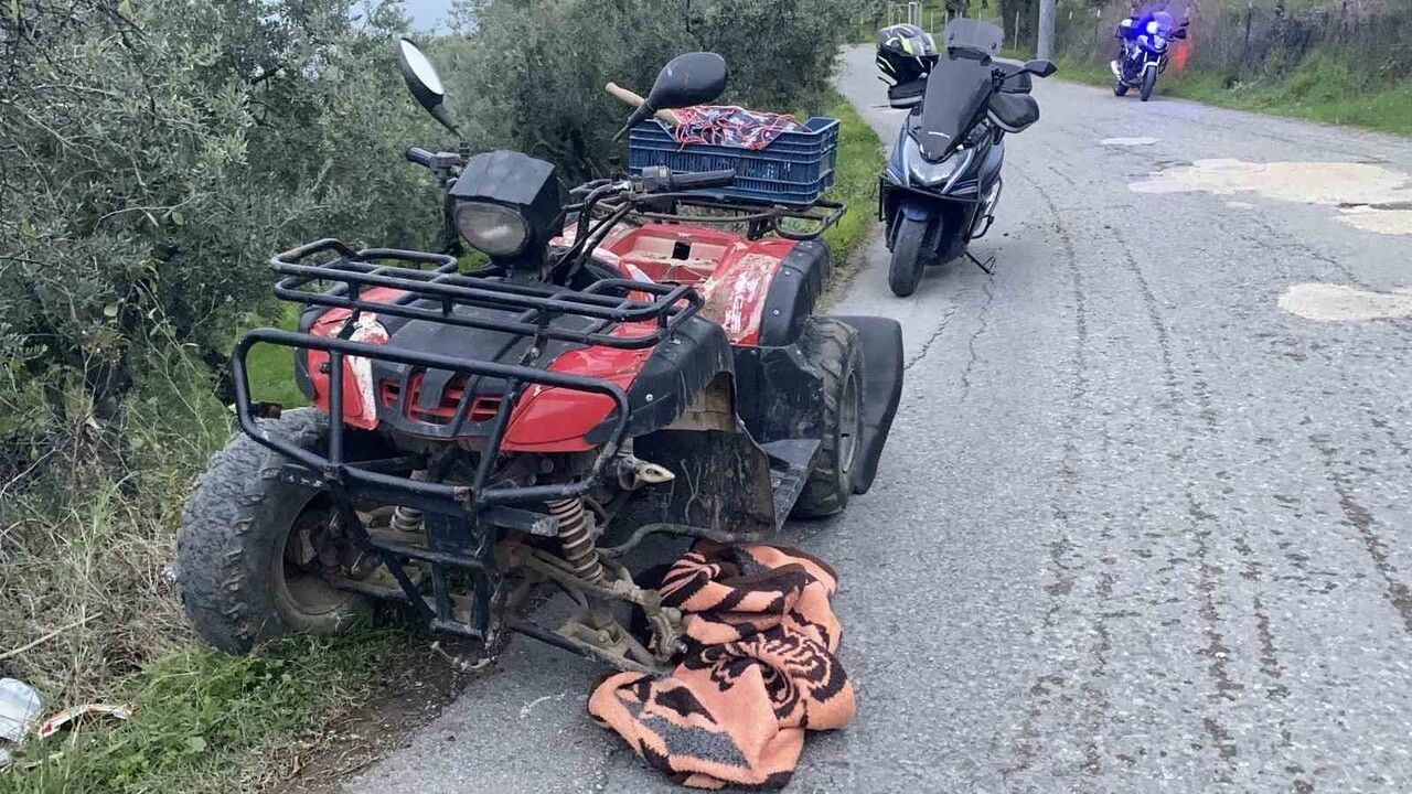 Mudanya'da ATV Kazası: 1 Ağır Yaralı