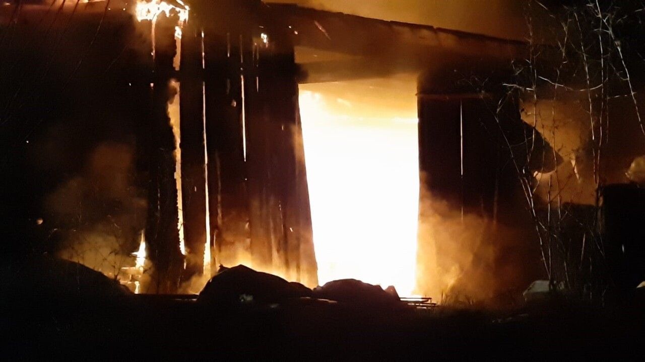 Mudurnu'da Hindi Kümesindeki Yangın Kontrol Altına Alındı