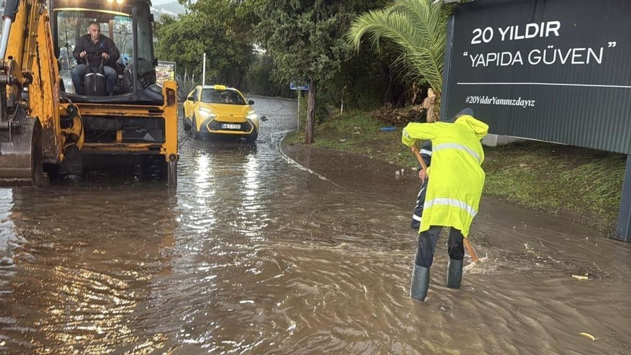 Muğla'da AFAD, Sağanak Yağışlara Karşı Teyakkuzda