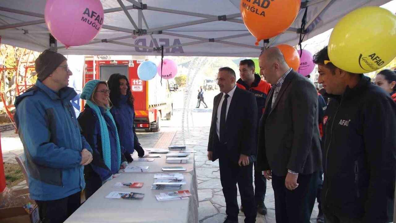 Muğla'da Afet Bilinci Etkinlikleri