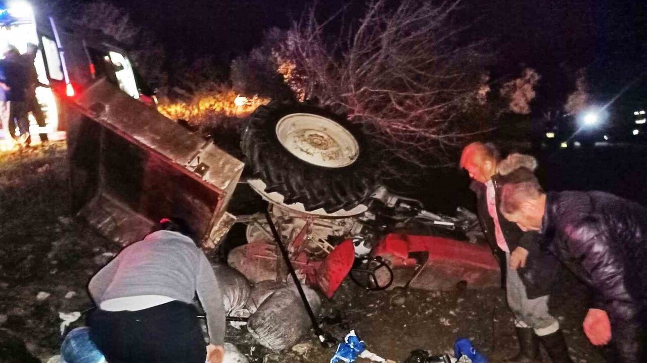 Muğla’da Traktör Devrildi: Kadın Yaralı