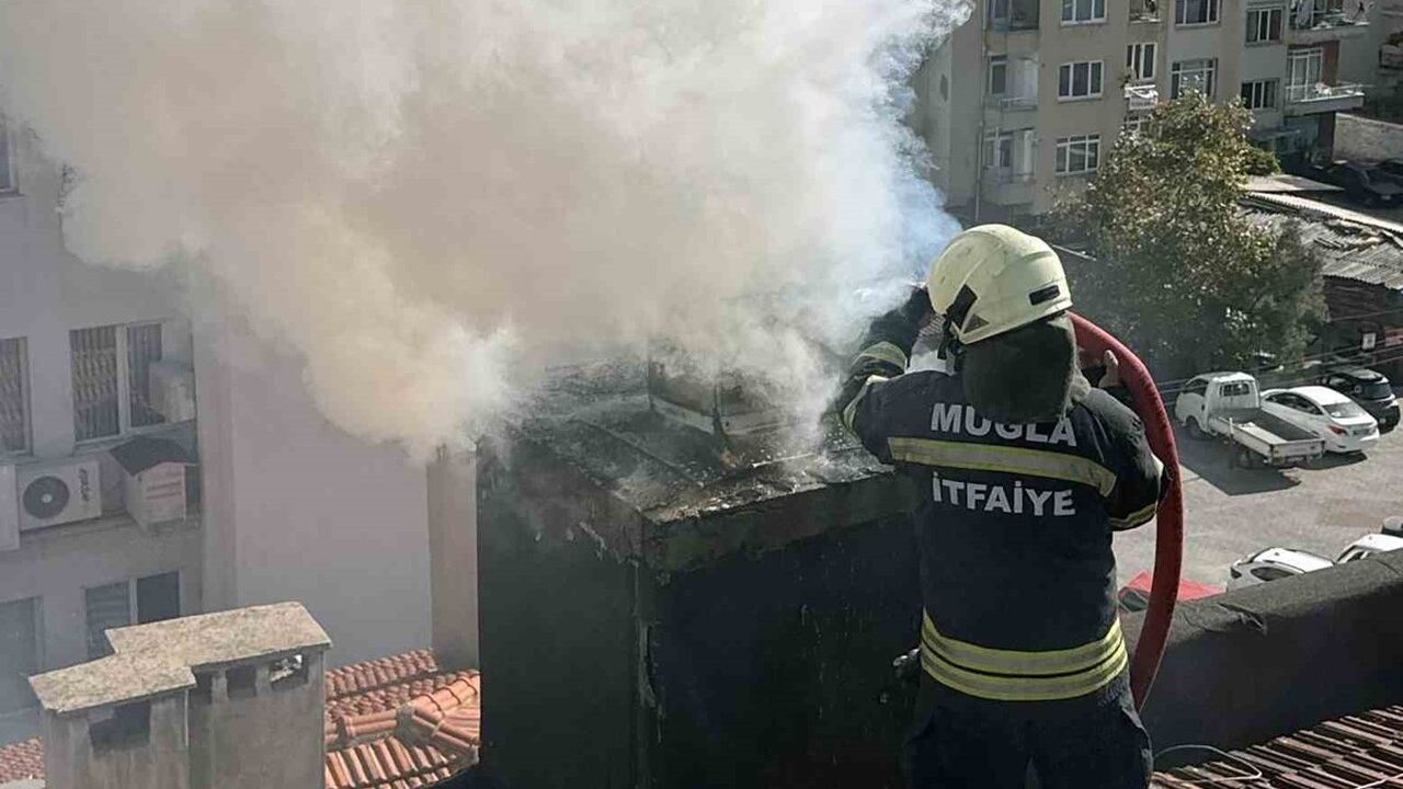 Muğla İtfaiyesi'nden Baca Yangınlarına Dikkat Uyarısı