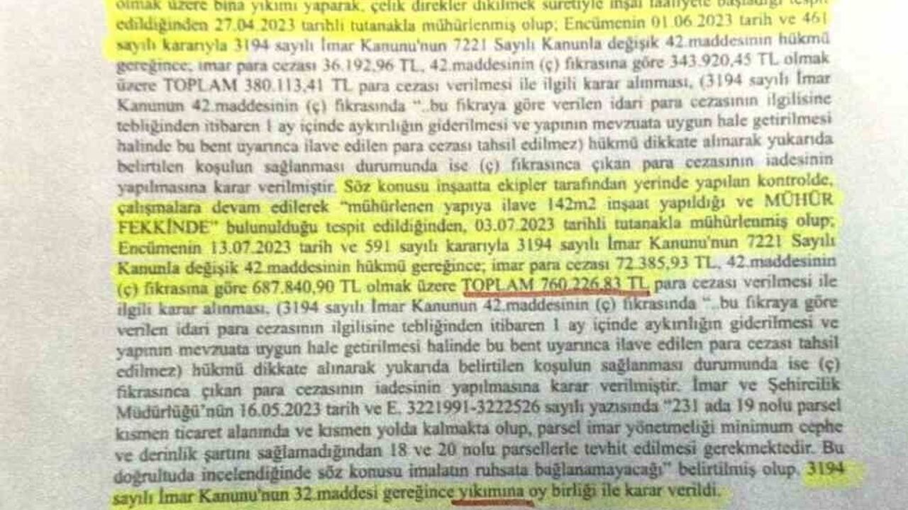 Mühürlü Bina Seçim Ofisi Olarak Kullanıldı