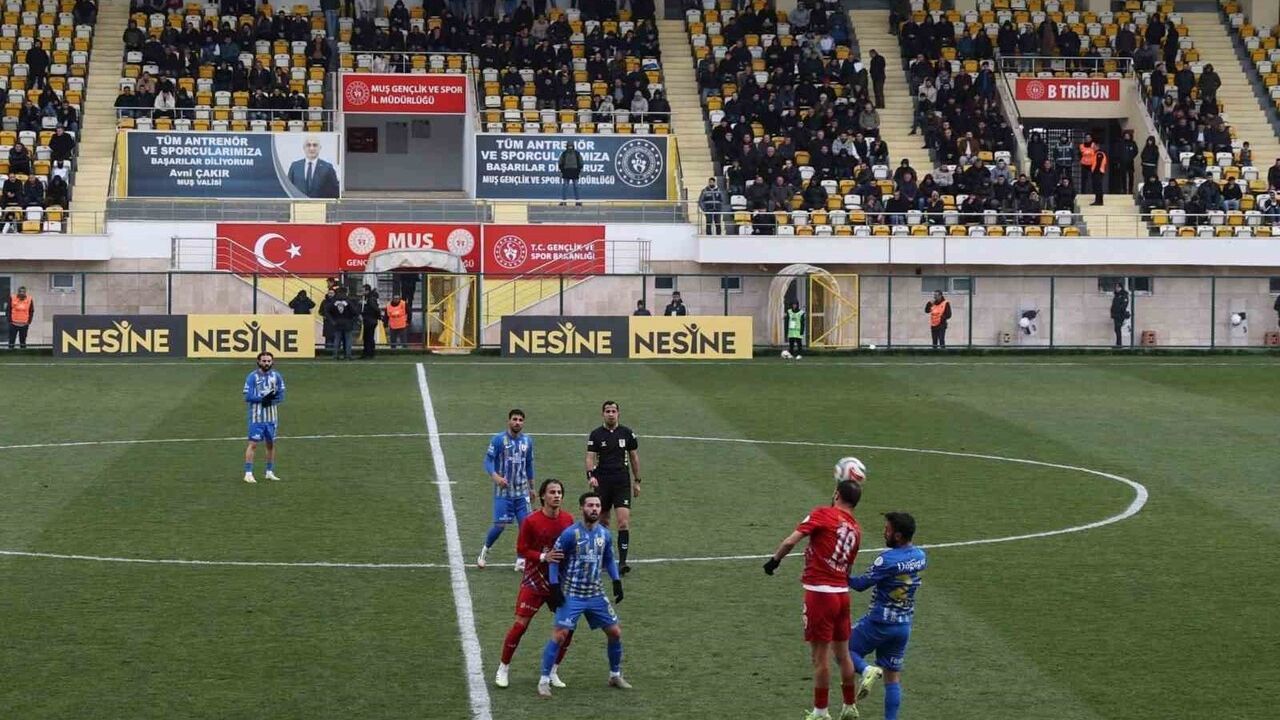 Muş Spor Kulübü, Fethiyespor'u 2-0 Geçti