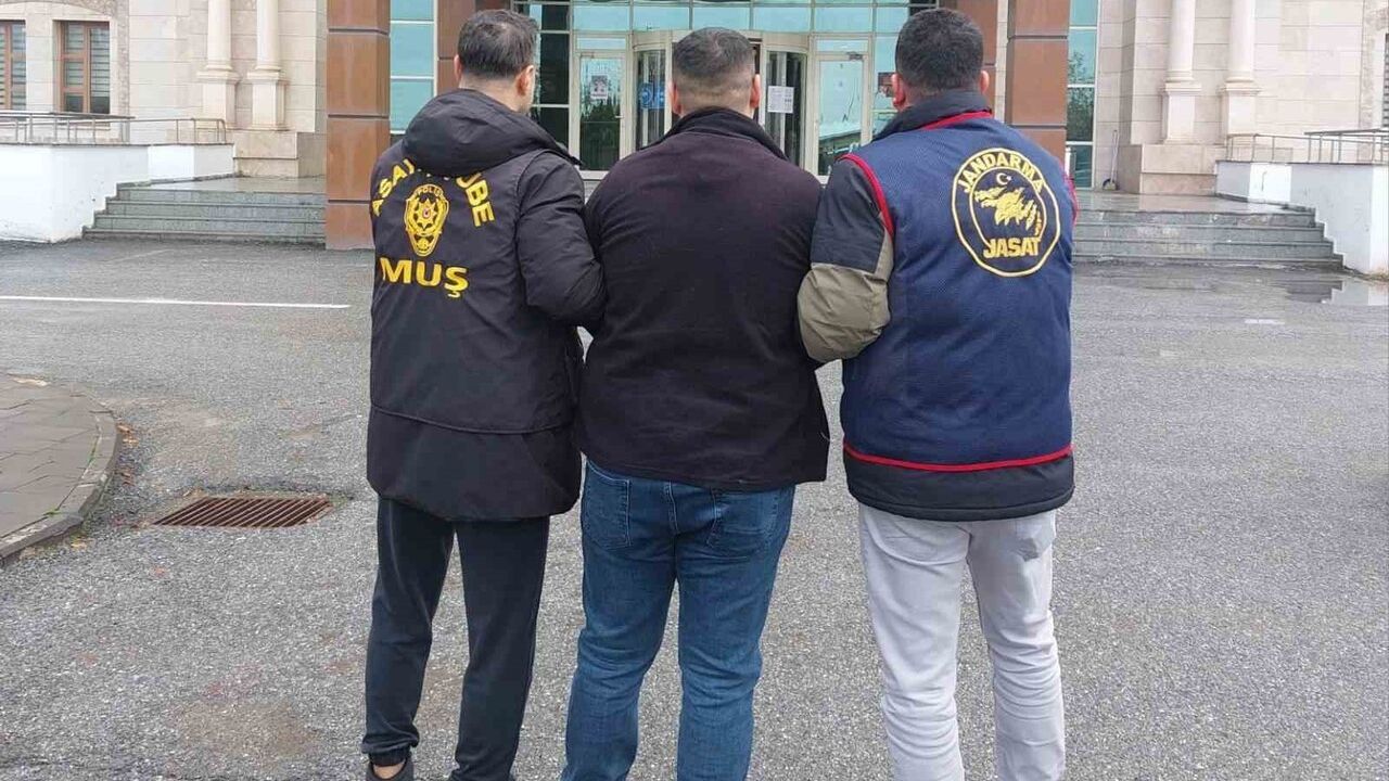 Muş'ta 20 Yıl Hapis Cezası Bulunan Hükümlü Yakalandı