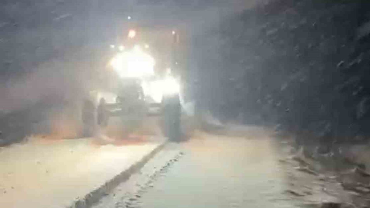 Muş’ta Kar Yağışı 250 Köy Yolunu Kapattı