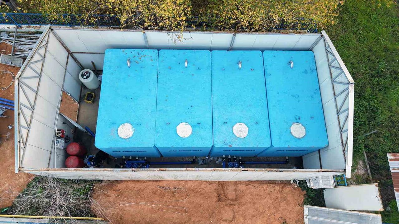 MUSKİ'den Akıncı Mahallesi'ne Modern İçme Suyu Deposu