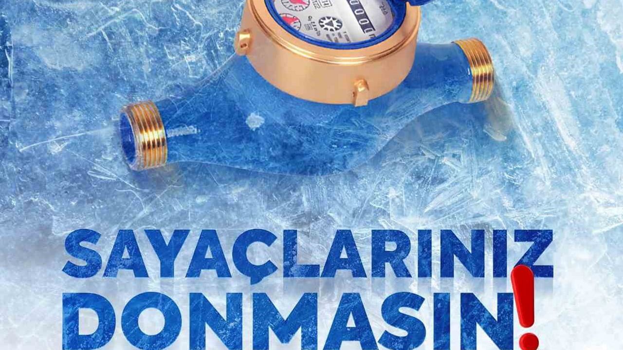MUSKİ'den Kış Uyarısı: Su Sayacı Donma Riskine Dikkat