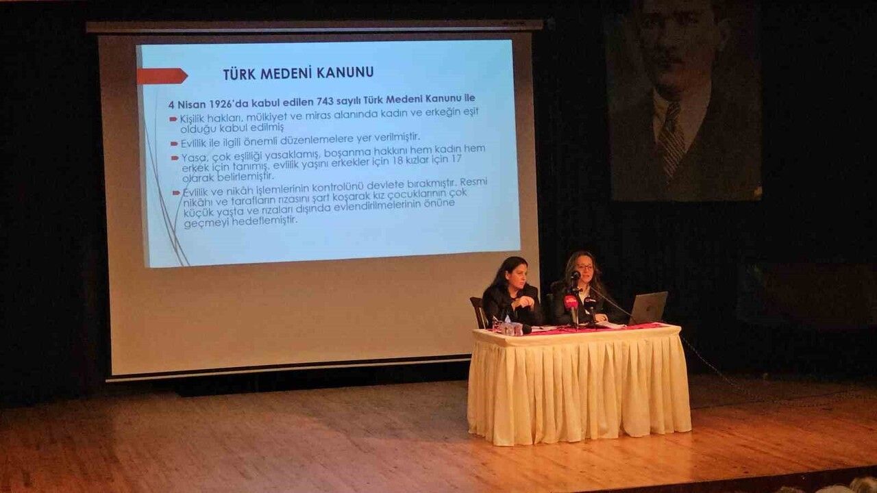 Nazilli'de Güçlü Kadınlar Konferansı Düzenlendi