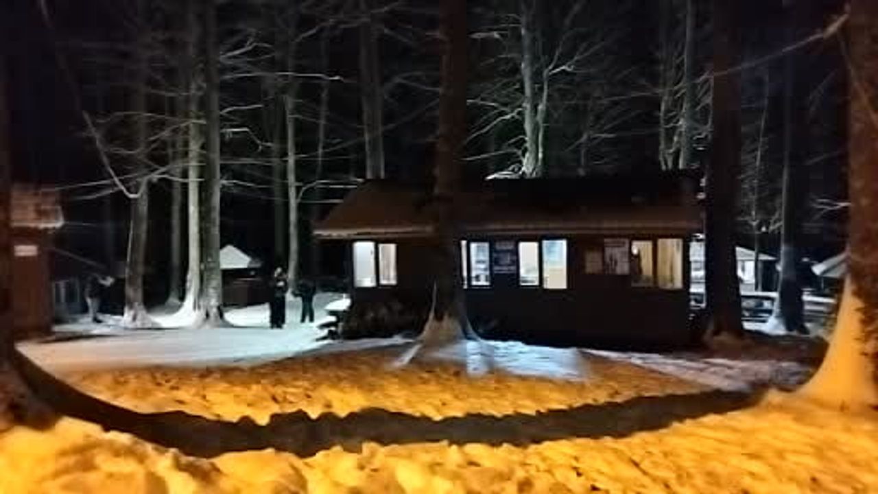 Nebiyan Dağı'nda Kar Eğlencesi