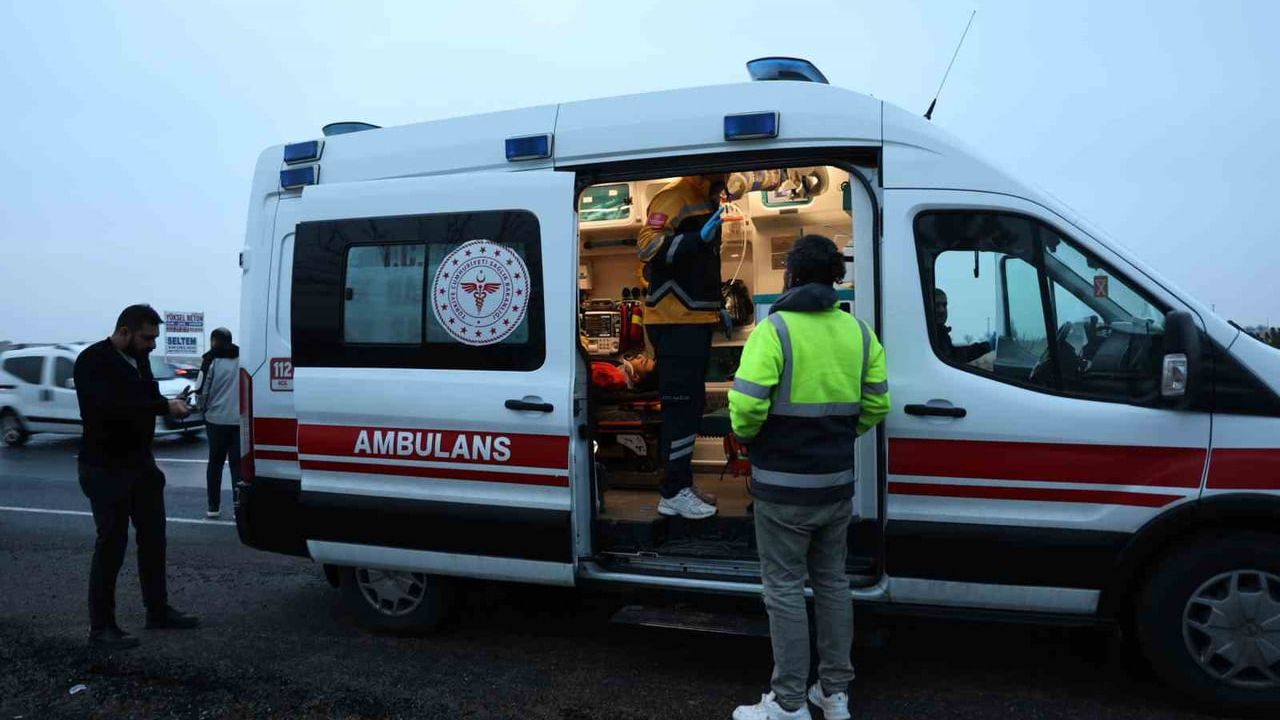 Nevşehir'de Takla Atan Araçta Sürücü Yaralandı