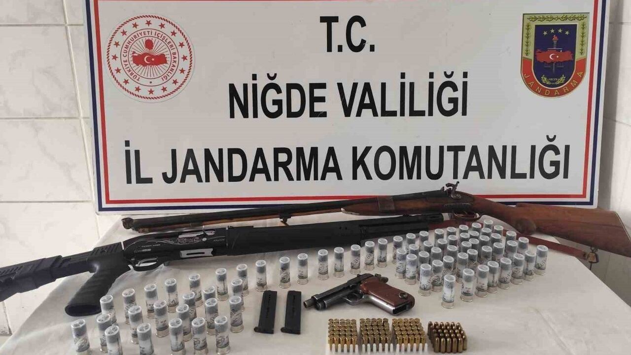 Niğde'de Yasadışı Silahlanmaya Operasyon: 1 Gözaltı
