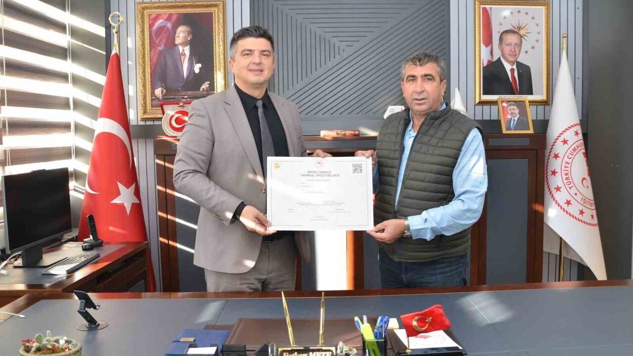 Niğde Süt Üreticileri Birliği'ne 1. Derece Tarımsal Örgüt Belgesi Verildi