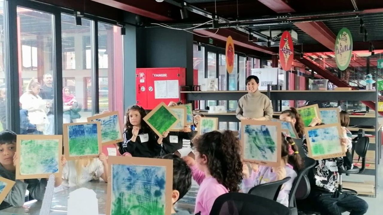 Nilüfer'de Çocuklar Sanatla Buluştu