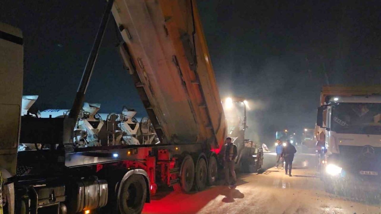 Nilüfer'de Yeni Asfalt Çalışması Tamamlandı