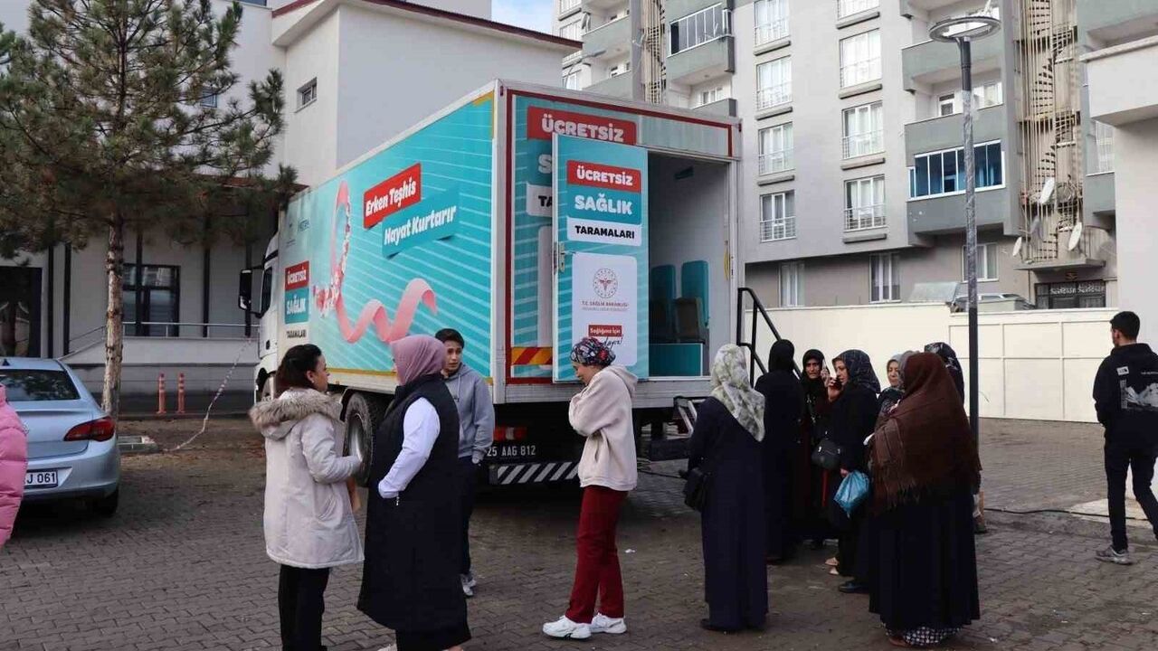 Oltu'da Ücretsiz Kanser Tarama Fırsatı: KETEM Tırı Hizmette