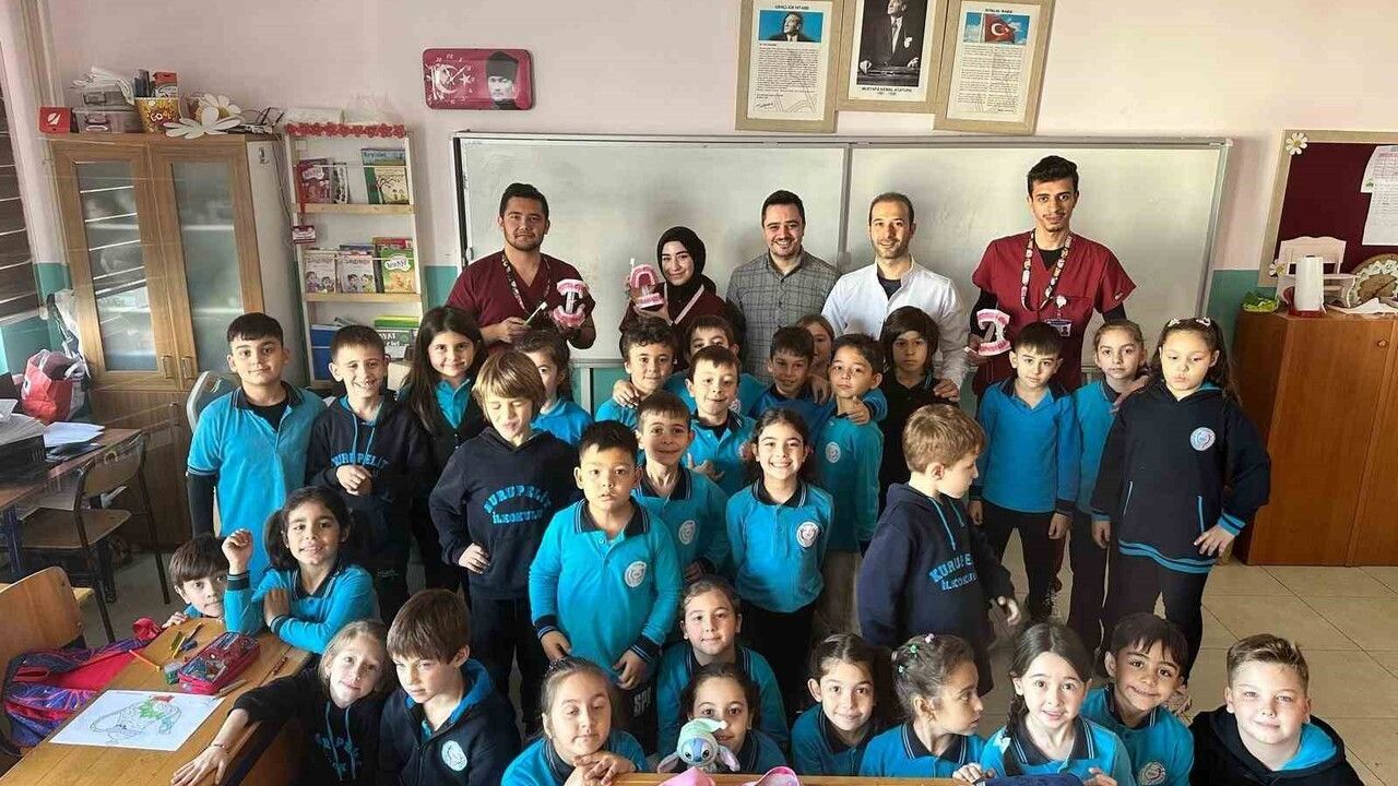 OMÜ’den Minik Kalplere Ağız Sağlığı Eğitimi