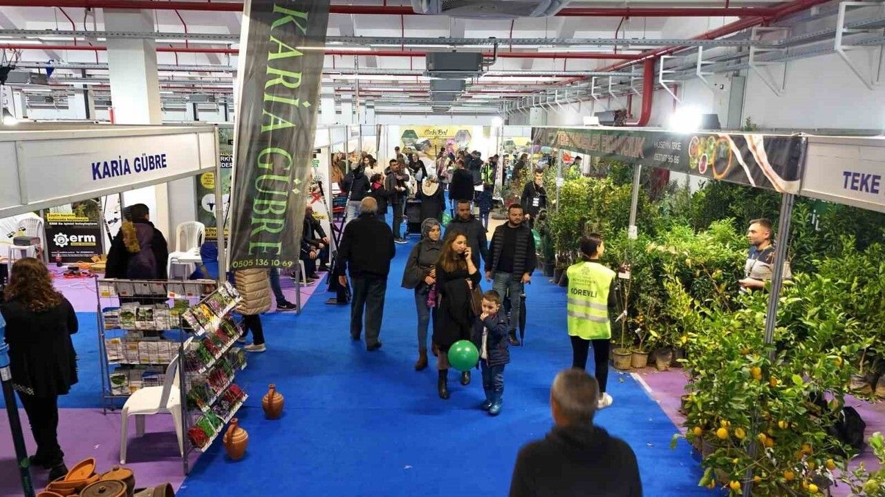 On Binlerce Kişi Aydın Tarım Fuarı'nı Ziyaret Etti