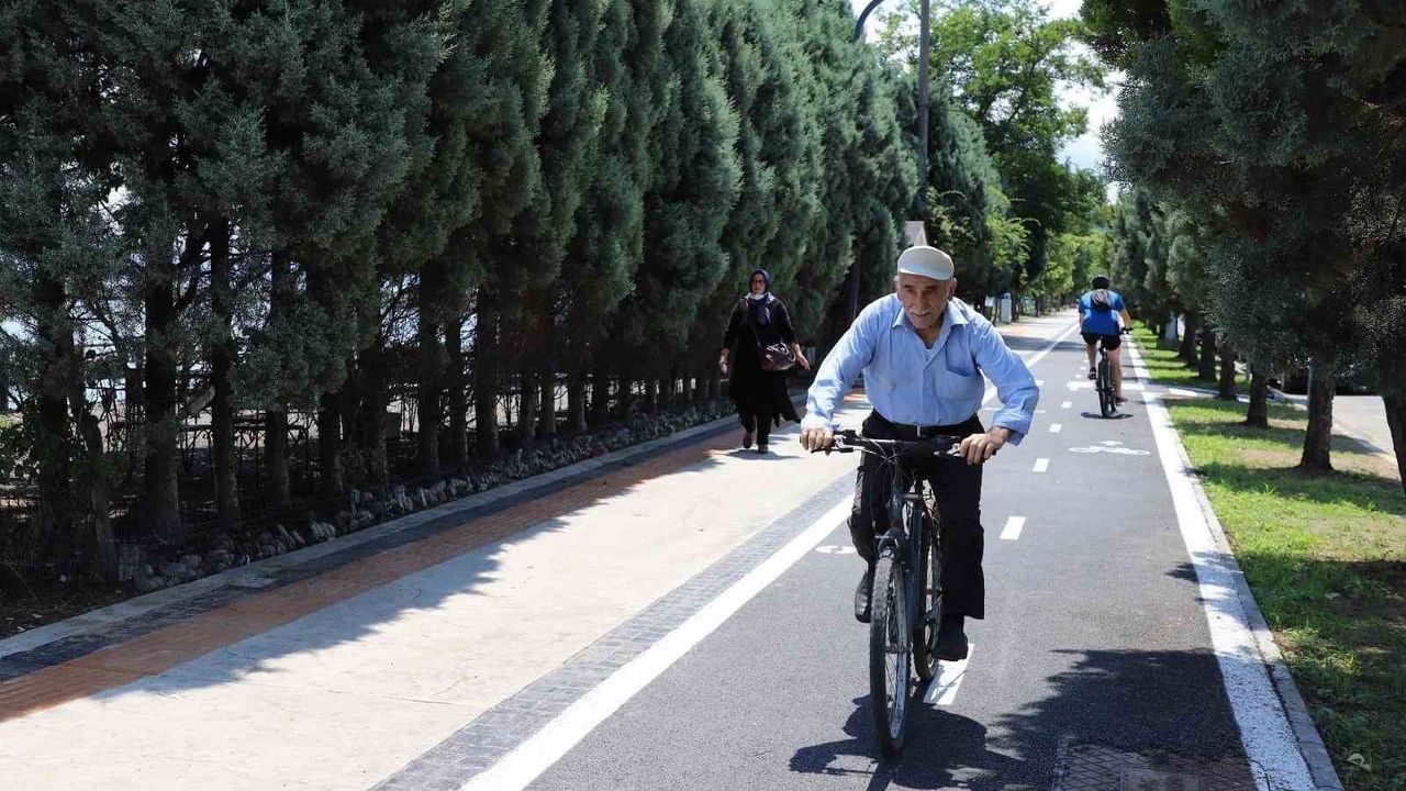 Ordu'da Bisiklet Yolları Uzunluğu 16 Kilometreyi Geçti