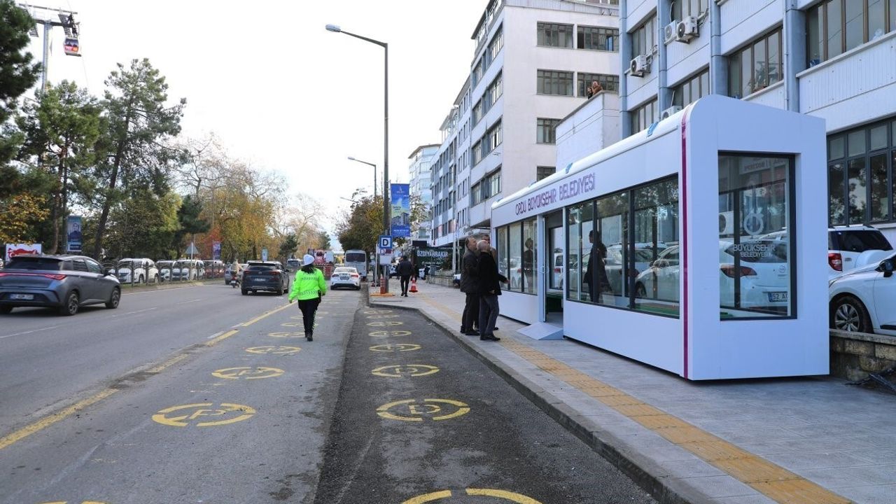 Ordu'da Modern Akıllı Durak Dönemi