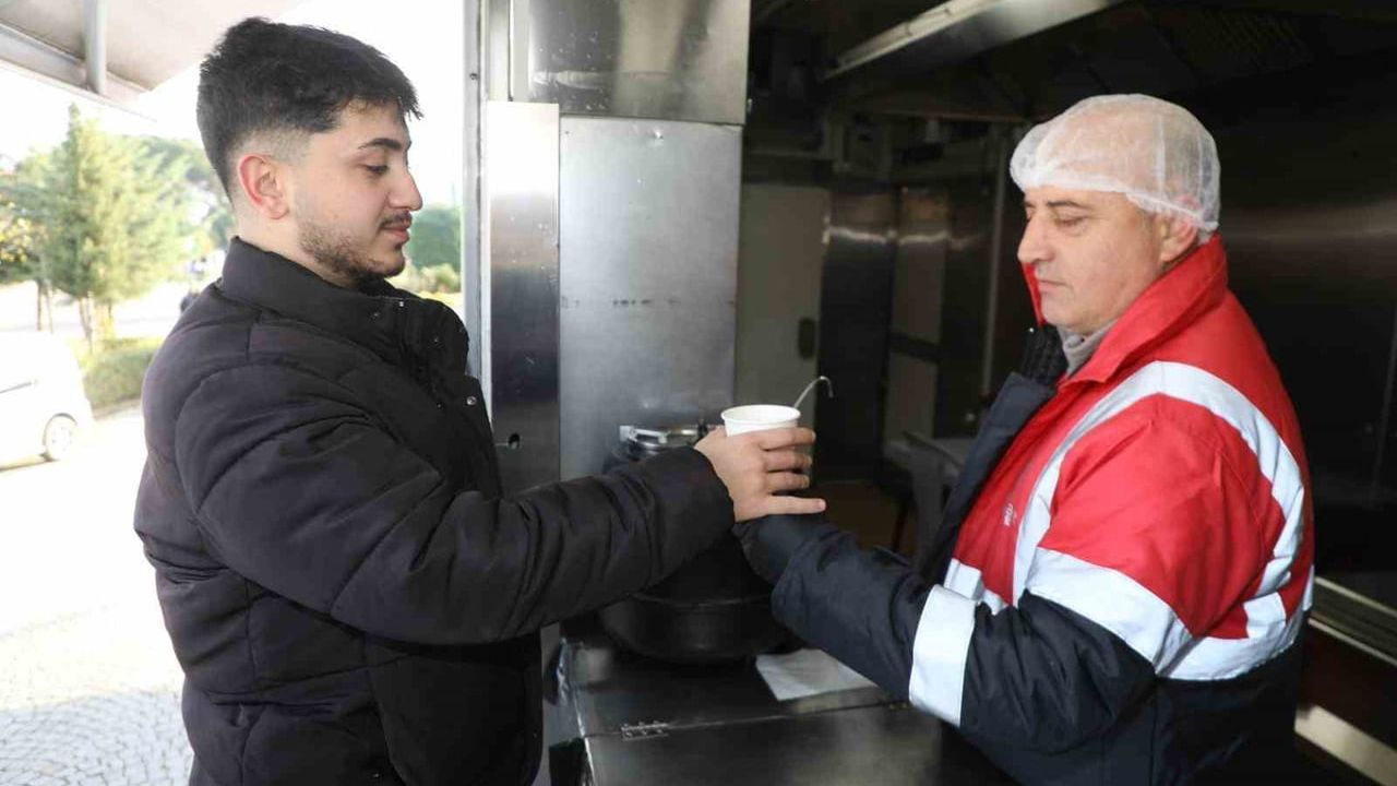 Ordu'da Öğrencilere Sıcak Çorba İkramı Başladı