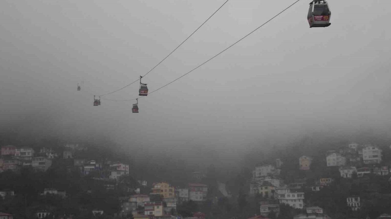 Ordu'da Sis Manzarası: Boztepe'de Kartpostallık Görüntüler