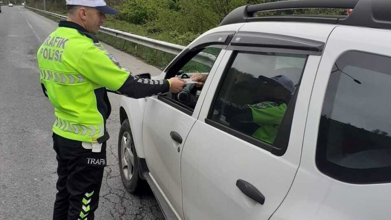 Ordu'da Trafik Denetimleri: 13 Bin Araç Kontrol Edildi